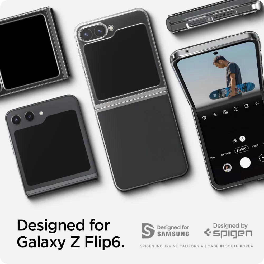 Samsung Galaxy Z Flip 7 FE skal transparent SPIGEN AIRSKIN
