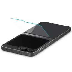 Samsung Galaxy Z Flip 7 FE apsauginis stiklas  SPIGEN GLAS.TR ”EZ FIT” 2-PACK