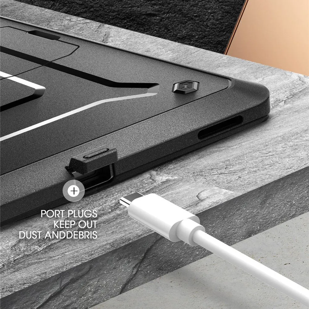 Samsung Galaxy Tab S10 FE 10.9 tablet suojakuori, suojakotelo musta SUPCASE UNICORN BEETLE PRO