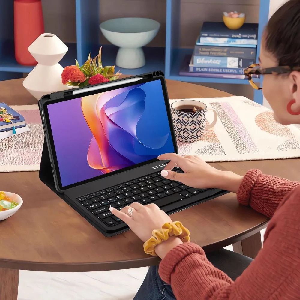 Xiaomi RedMi Pad 2 11.0 чехол для планшетa черный TECH-PROTECT SC PEN + KEYBOARD