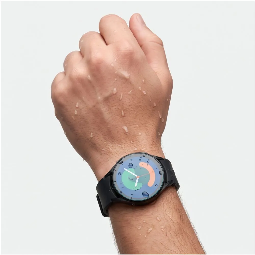 Samsung Galaxy Watch 8 viedpulksteņa aizsargstikls  TECH-PROTECT EASY SET+ 2-PACK (40 MM)