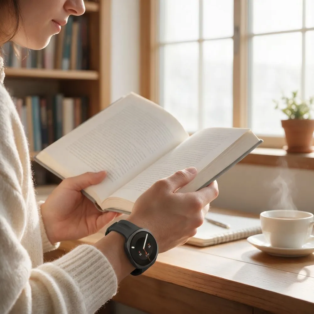 Samsung Galaxy Watch 8 Viedpulksteņu siksniņas melns TECH-PROTECT SILICONE EVO