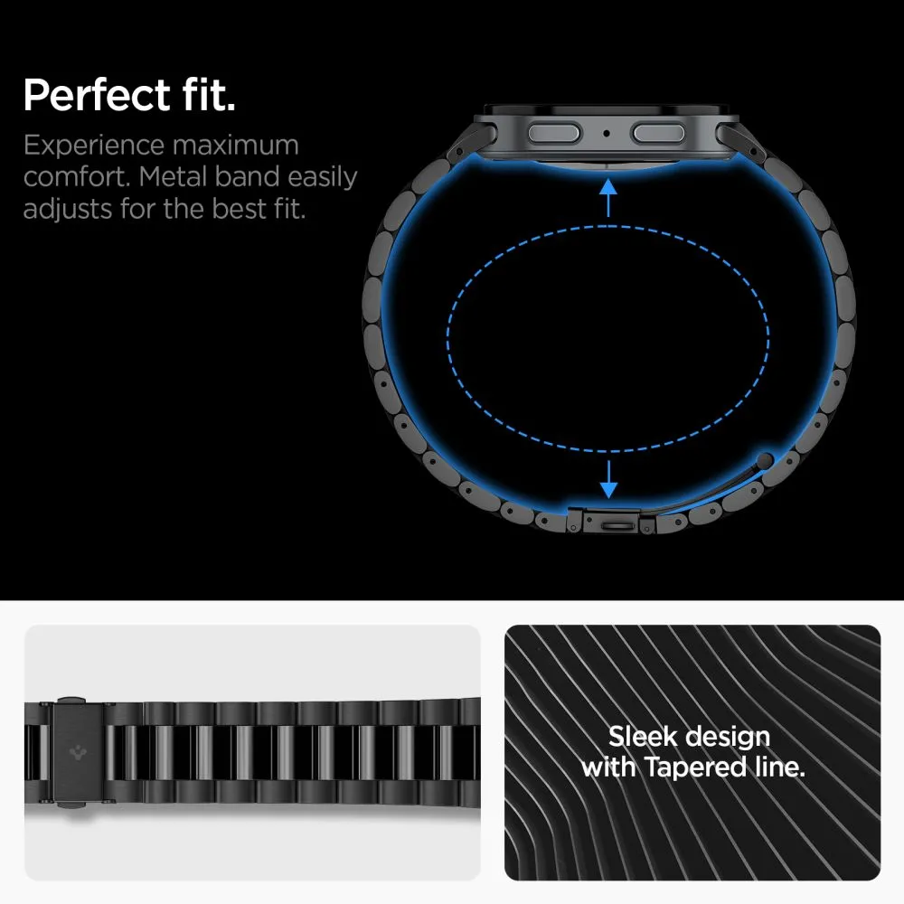 Samsung Galaxy Watch 8 Nutikellade rihmad SPIGEN MODERN FIT 316L BAND (40/44/46 MM)
