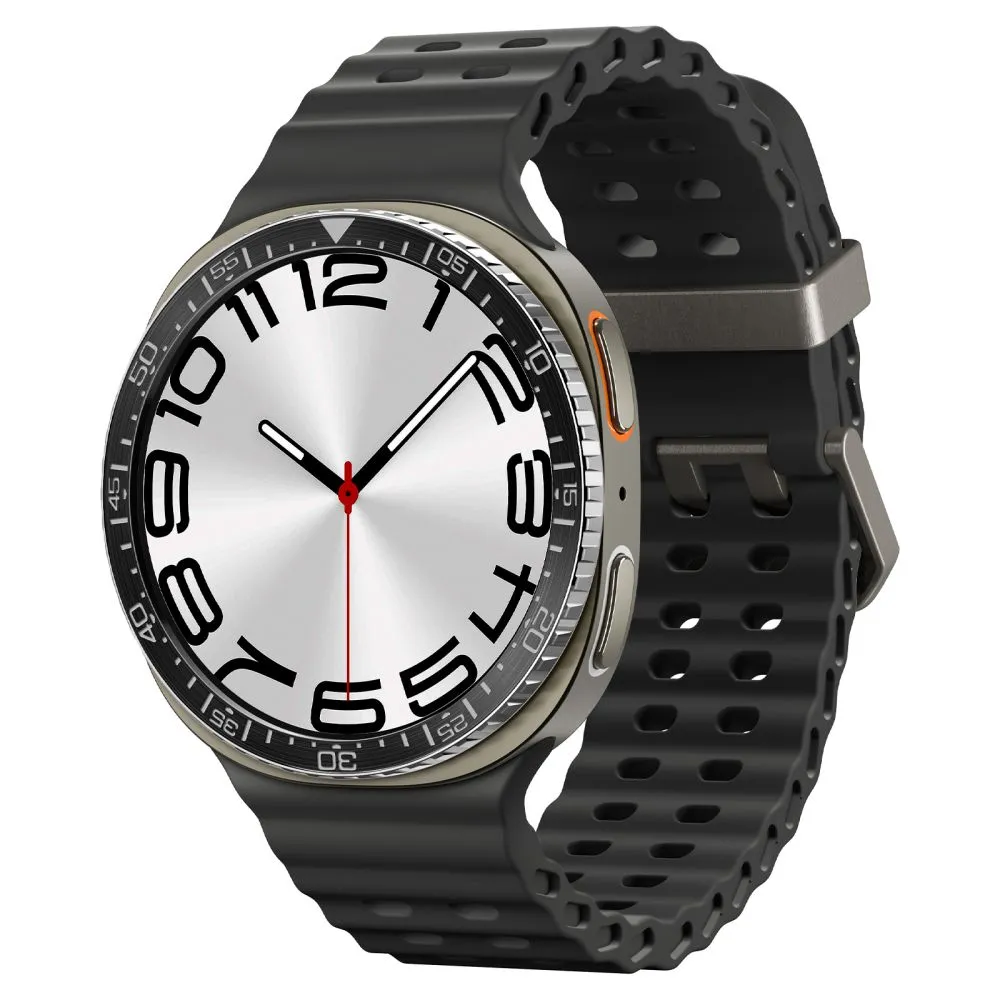 Samsung Galaxy Watch 8 siksniņa melns SPIGEN BEZEL TUNE DIVER (44 MM)