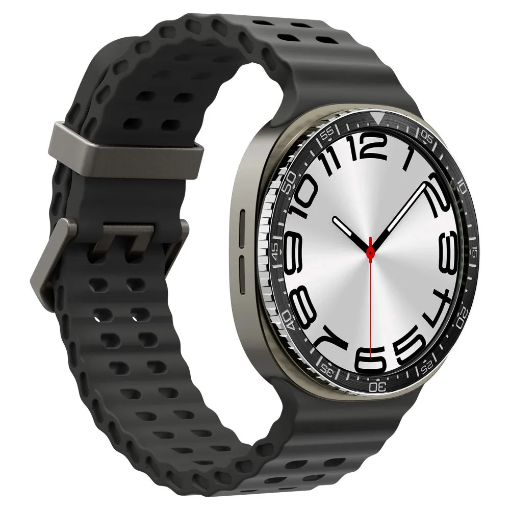 Samsung Galaxy Watch 8 siksniņa melns SPIGEN BEZEL TUNE DIVER (44 MM)