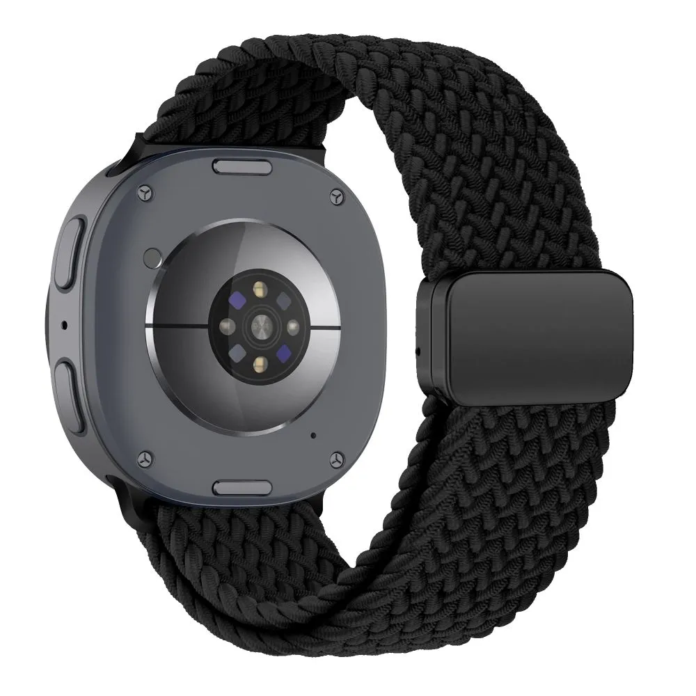 Samsung Galaxy Watch 8 Nutikellade rihmad must TECH-PROTECT NYLONMAG (40/44/46 MM)