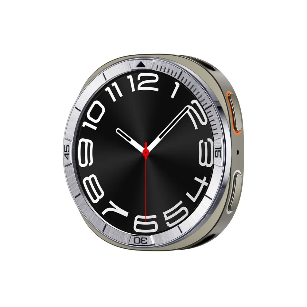 Samsung Galaxy Watch 8 band silver SPIGEN BEZEL TUNE PILOT (44 MM)