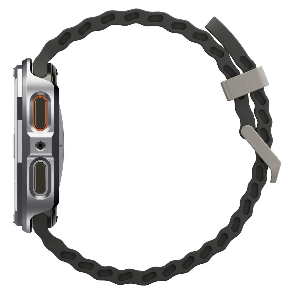 Samsung Galaxy Watch 8 siksniņa sudraba SPIGEN BEZEL TUNE PRO PILOT (44 MM)