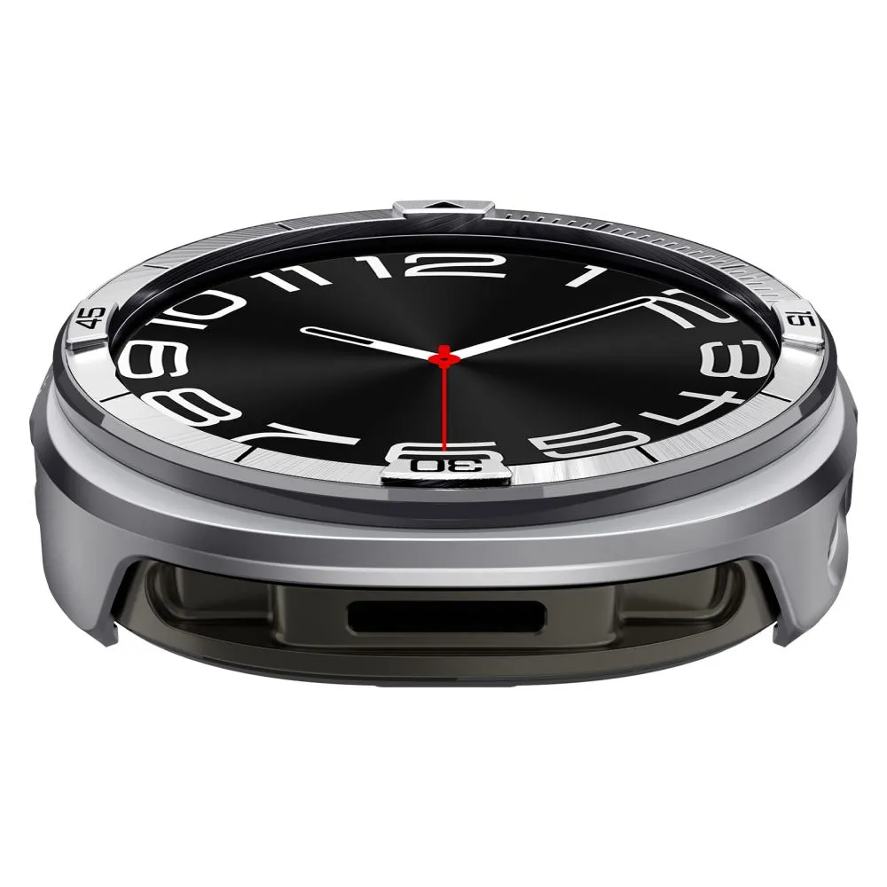 Samsung Galaxy Watch 8 siksniņa sudraba SPIGEN BEZEL TUNE PRO PILOT (44 MM)
