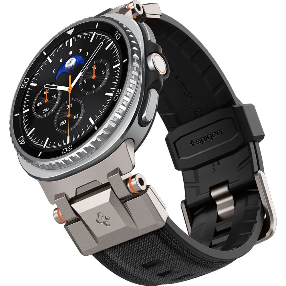 Samsung Galaxy Watch 8 Viedpulksteņu siksniņas melns SPIGEN DURAPRO ARMOR