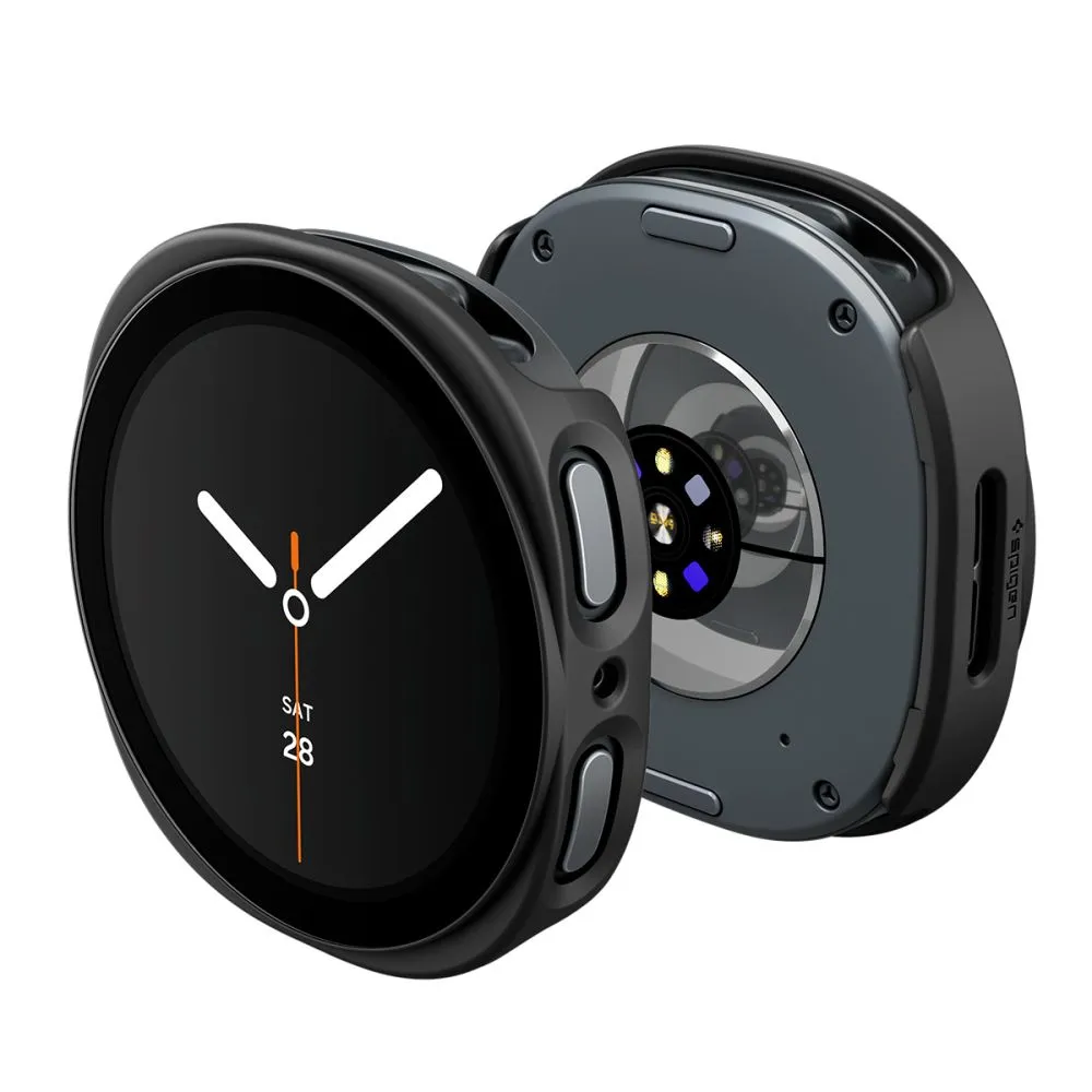 Samsung Galaxy Watch 8 Aizsargvāciņi un maciņi melns SPIGEN THIN FIT 360 (44 MM)