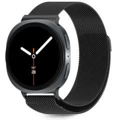 Samsung Galaxy Watch 8 phone case black TECH-PROTECT MILANESEBAND (40/44/46 MM)