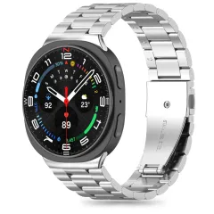 Samsung Galaxy Watch 8  sudraba TECH-PROTECT STAINLESS (40/44/46 MM)
