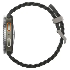 Samsung Galaxy Watch 8 siksniņa melns SPIGEN BEZEL TUNE DIVER (44 MM)