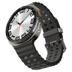 Samsung Galaxy Watch 8 siksniņa melns SPIGEN BEZEL TUNE DIVER (44 MM)