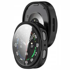 Samsung Galaxy Watch 8 siksniņa melns TECH-PROTECT DEFENSE (44 MM)