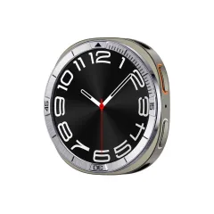 Samsung Galaxy Watch 8 band silver SPIGEN BEZEL TUNE PILOT (44 MM)