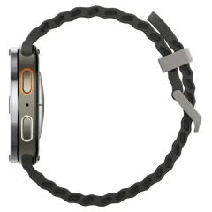 Samsung Galaxy Watch 8 band silver SPIGEN BEZEL TUNE PILOT (44 MM)