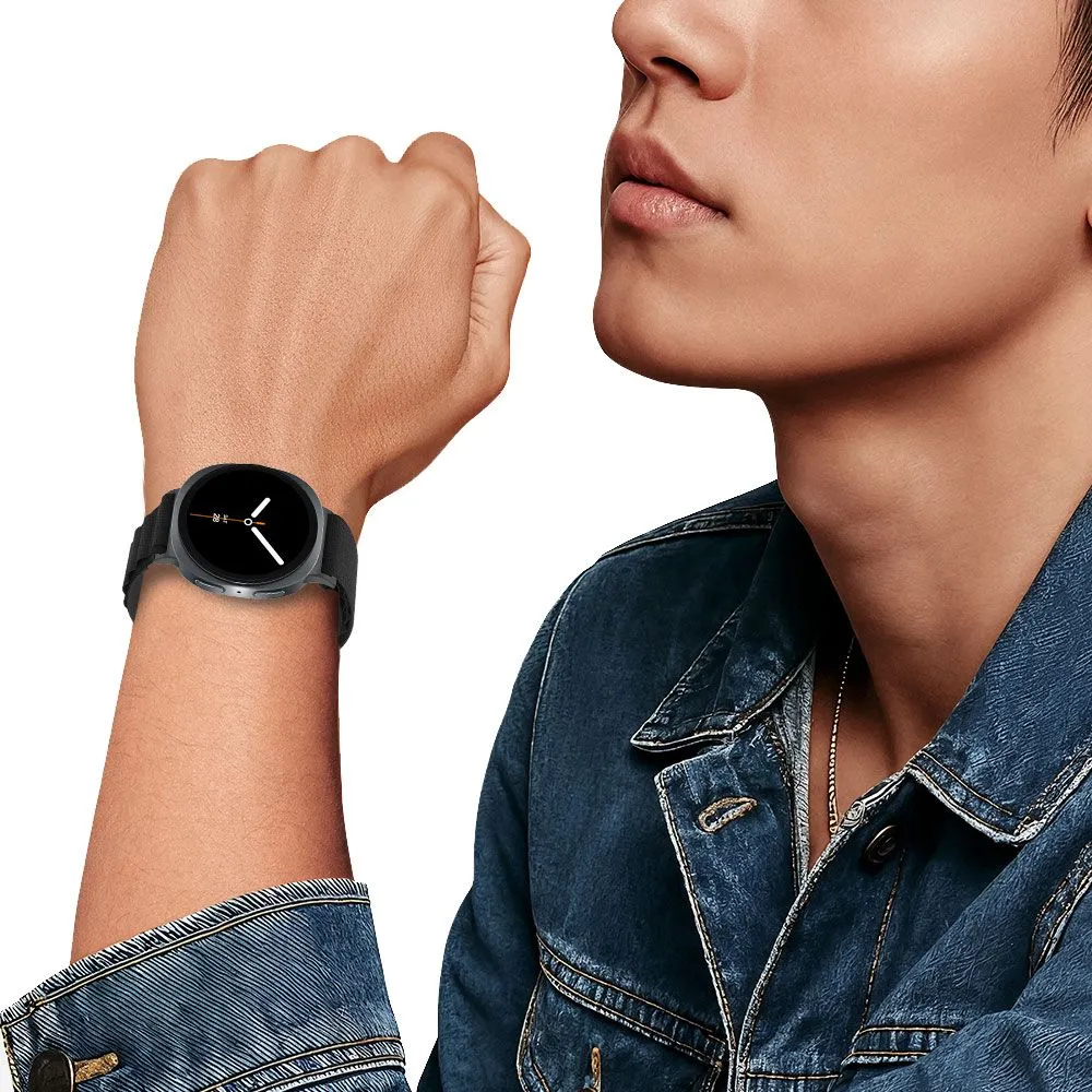 Samsung Galaxy Watch 8 Classic  melns TECH-PROTECT NYLON PRO (40/44/46 MM)