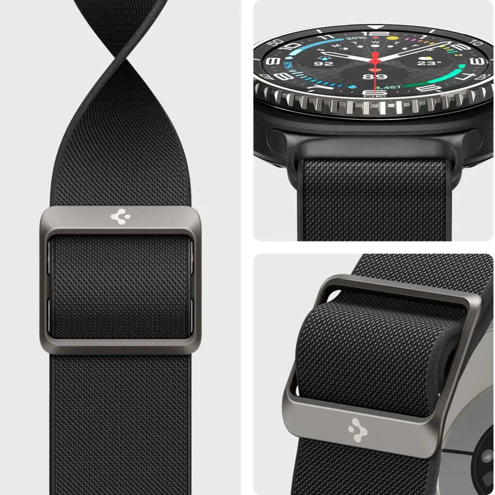 Samsung Galaxy Watch 8 Classic  melns SPIGEN LITE FIT / (40 44 46 MM)