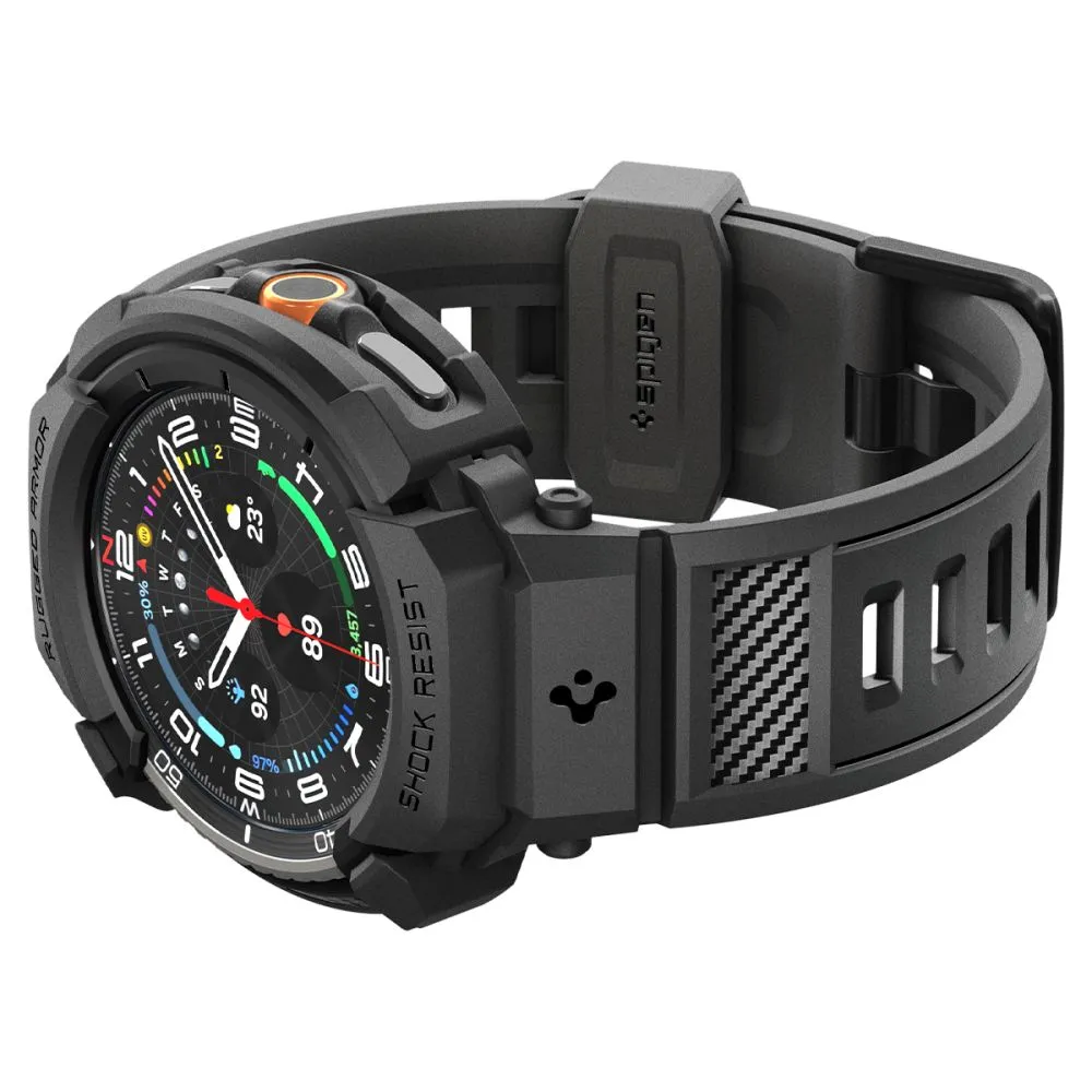 Samsung Galaxy Watch 8 Classic  melns SPIGEN RUGGED ARMOR ”PRO” (46 MM)