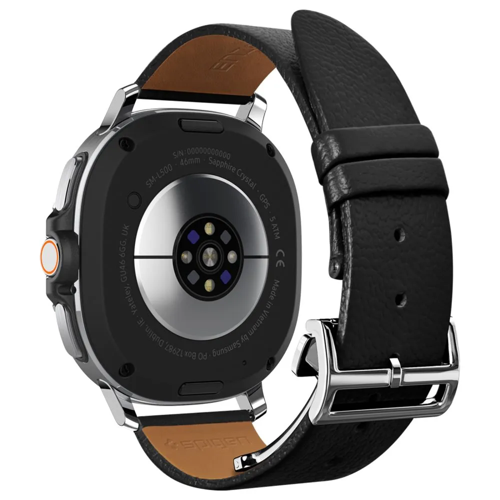 Samsung Galaxy Watch 8 Classic Viedpulksteņu siksniņas melns SPIGEN ENZO (40 / 44 46 MM)