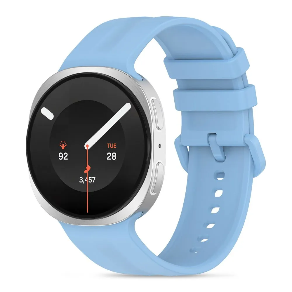 Samsung Galaxy Watch 8 Classic Viedpulksteņu siksniņas zils TECH-PROTECT SILICONE EVO