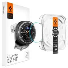 Galaxy Watch Galaxy Watch 8 Classic Tempered glass SPIGEN GLAS.TR ”EZ-FIT” 2-PACK Samsung Galaxy Watch 8 Classic (46 MM)