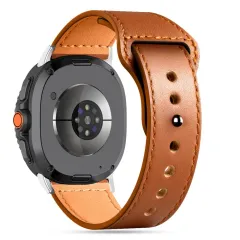 Galaxy Watch Galaxy Watch 8 Classic skal, fodral TECH-PROTECT LEATHERFIT Samsung Galaxy Watch 8 Classic (40/44/46 MM)