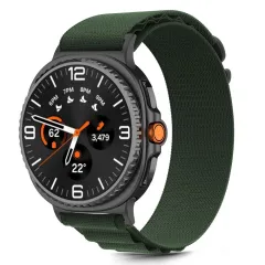 Samsung Galaxy Watch 8 Classic telefoni ümbris roheline TECH-PROTECT NYLON PRO (40/44/46 MM)