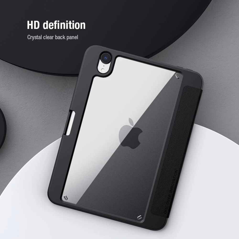 Apple iPad Mini 7 tahvelarvuti ümbris roheline Nillkin Bevel Leather