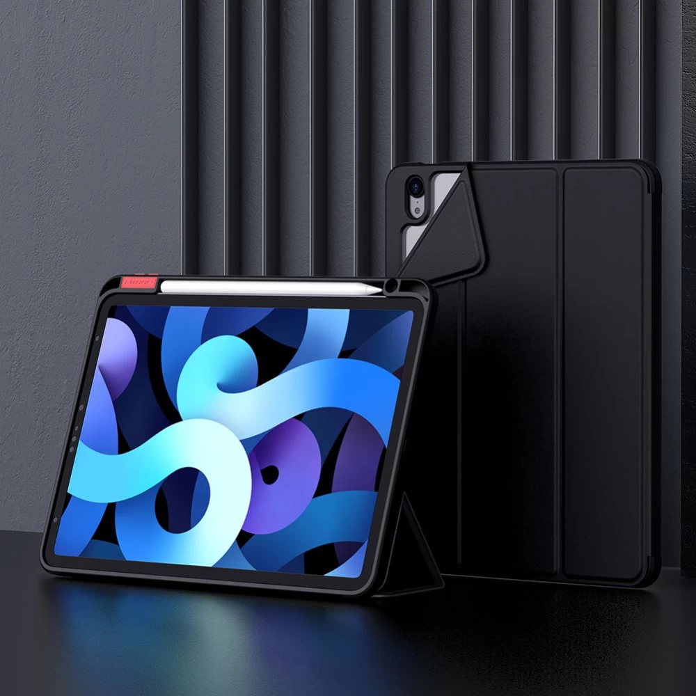 Apple iPad Mini 7 tahvelarvuti ümbris roheline Nillkin Bevel Leather