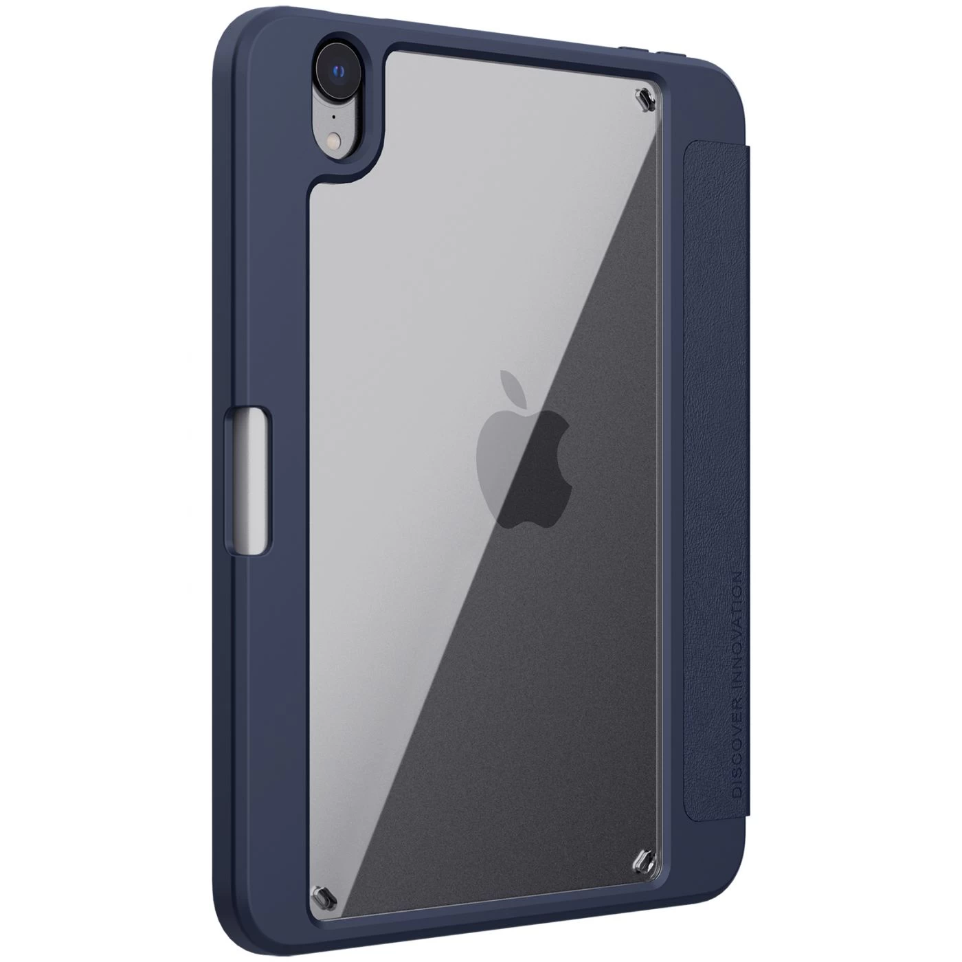 Apple iPad Mini 7 tablet suojakuori, suojakotelo sininen Nillkin Bevel Leather