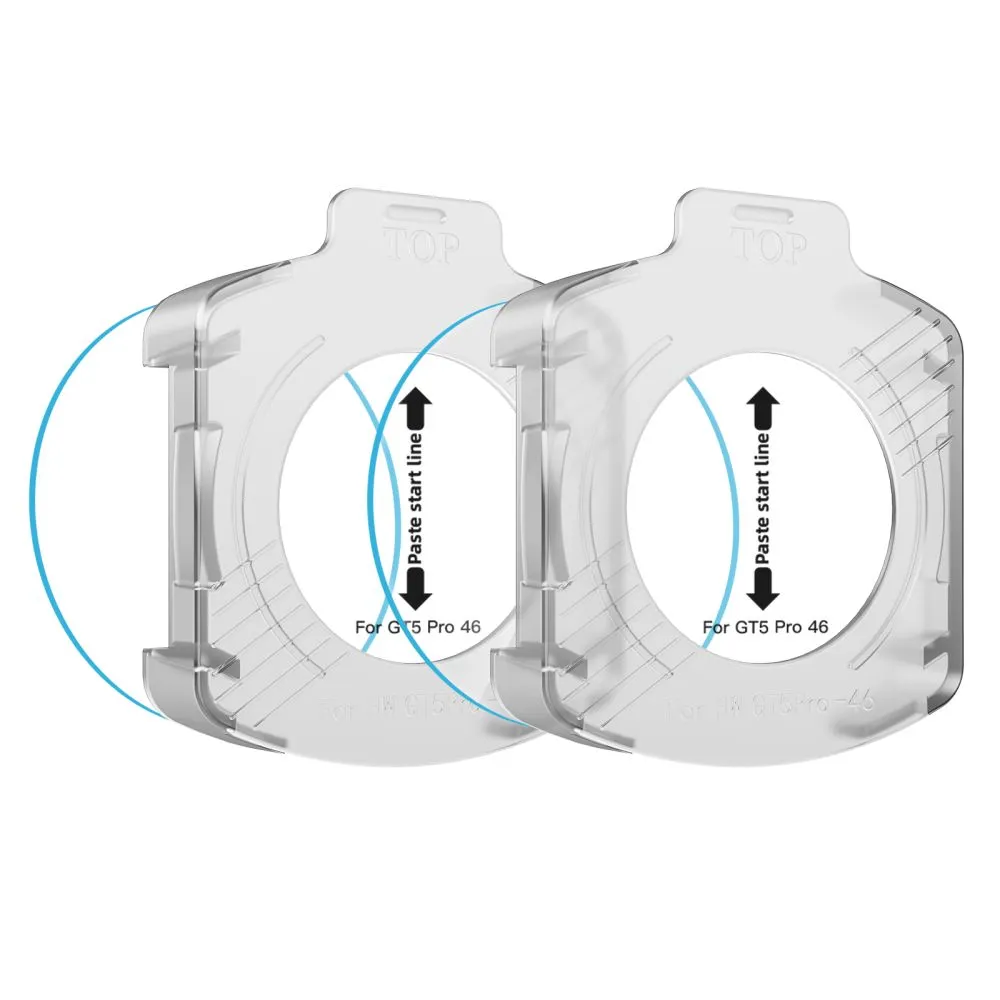 Huawei Watch GT 5 Pro aizsargstikls  TECH-PROTECT EASY SET+ 2-PACK (46 MM)
