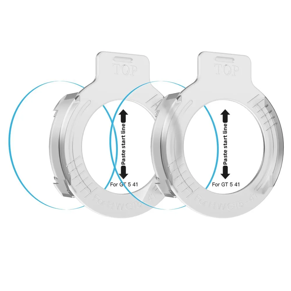Huawei Watch GT 5 aizsargstikls  TECH-PROTECT EASY SET+ 2-PACK (41 MM)