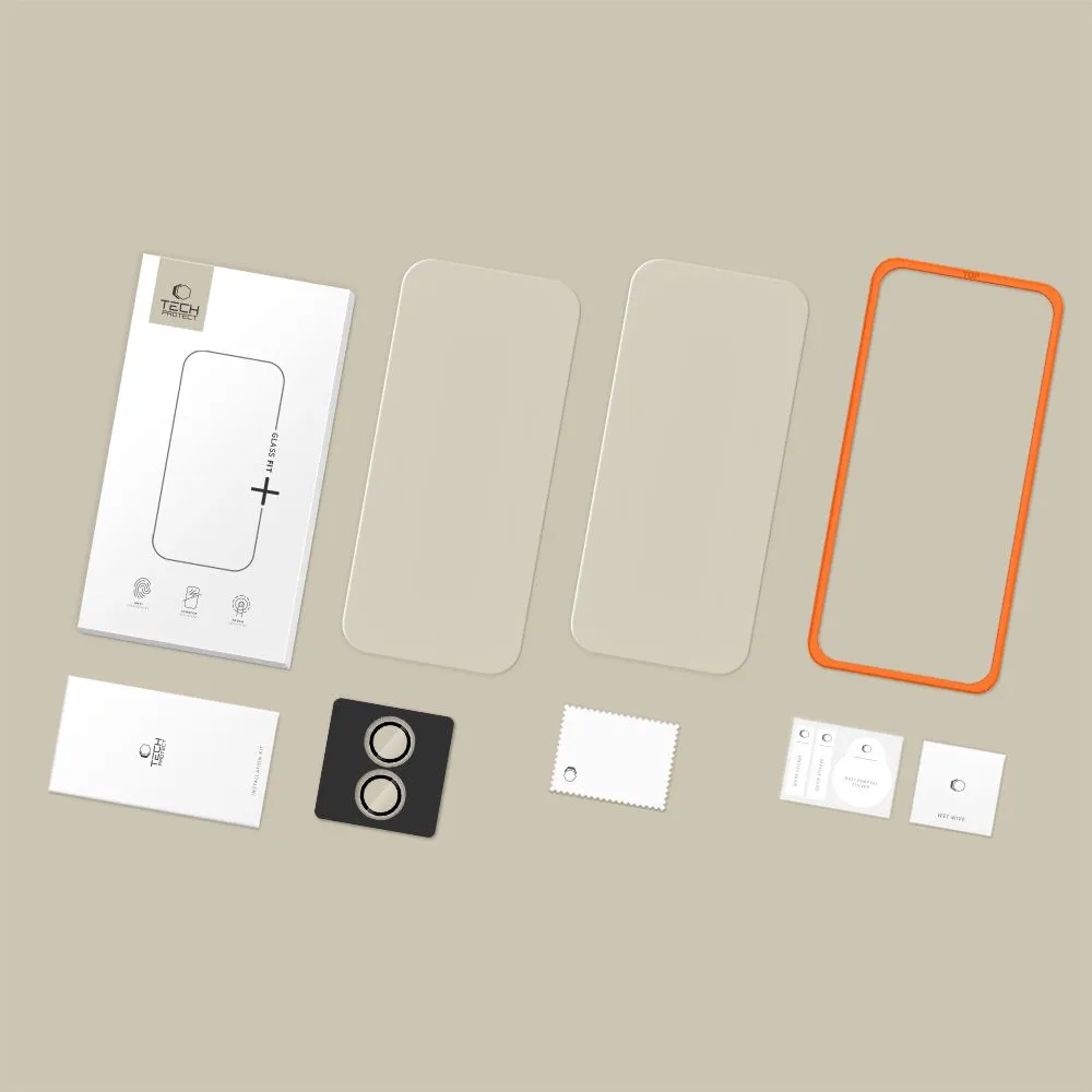 Apple iPhone 17 panssarilasi  TECH-PROTECT EASY SET+ 3-PACK