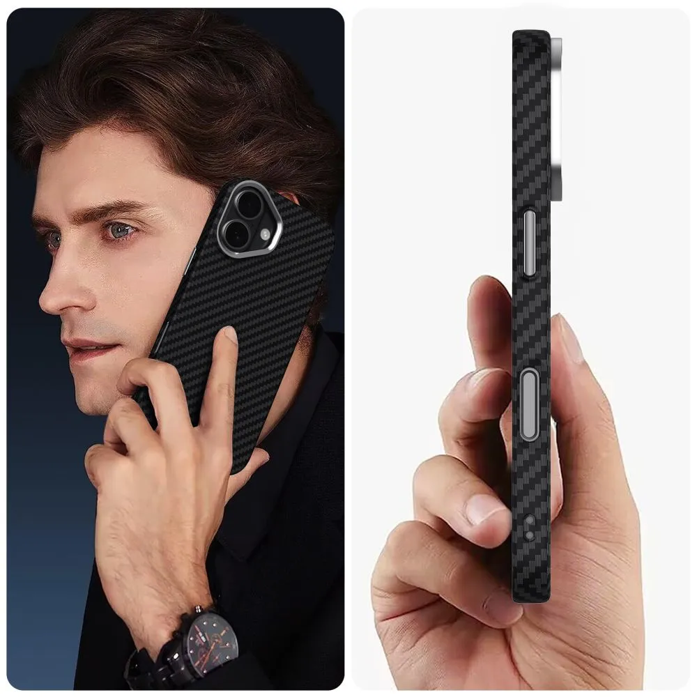 Apple iPhone 17 dėklas  TECH-PROTECT ION CARBON MAGSAFE