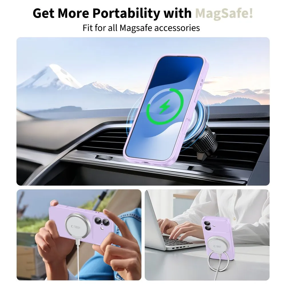Apple iPhone 17 dėklas  TECH-PROTECT SILICONE MAGSAFE