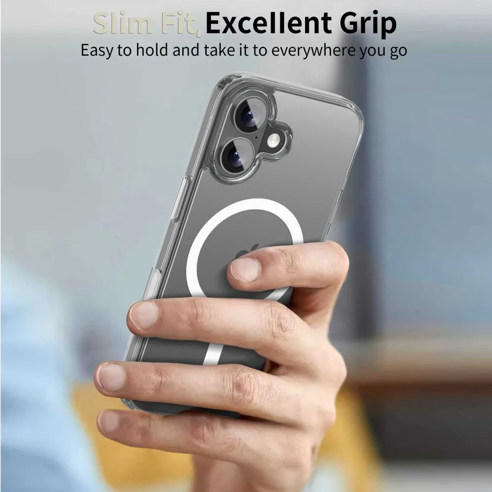 Apple iPhone 17 skal transparent TECH-PROTECT FLEXAIR HYBRID CC MAGSAFE