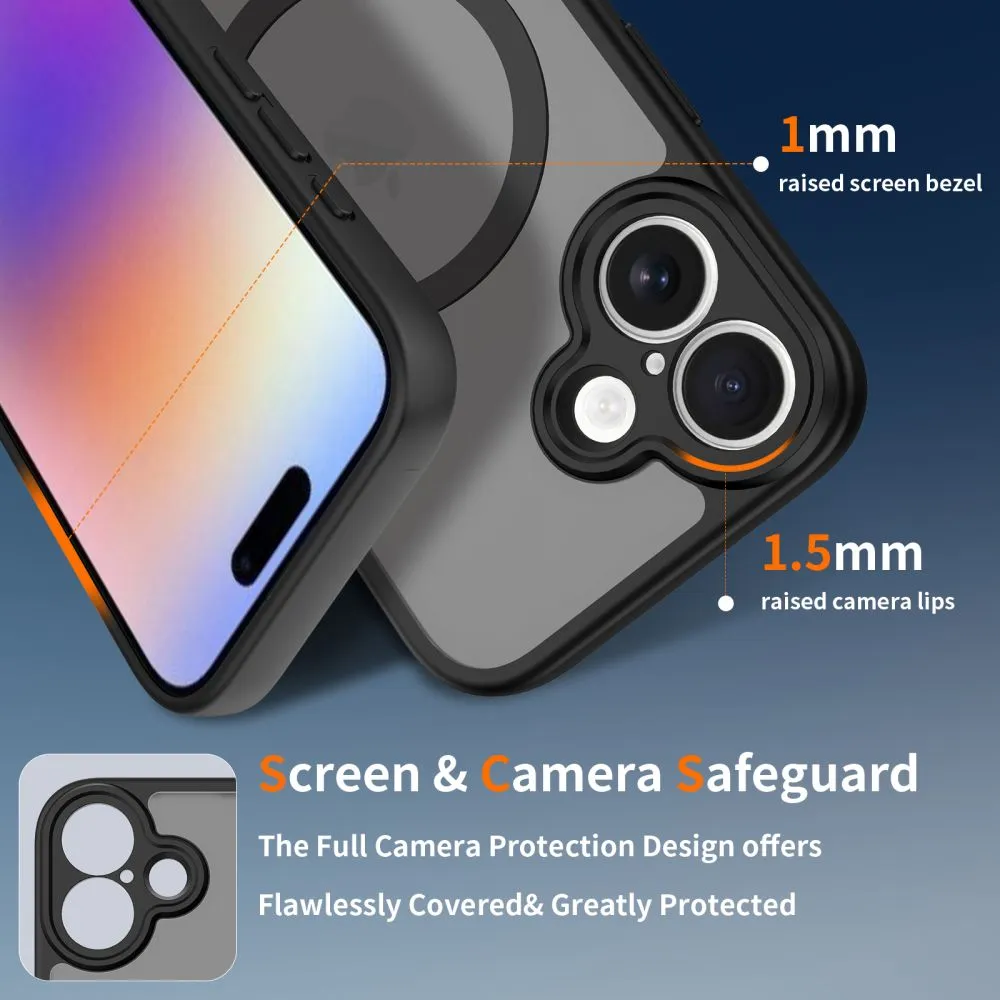 Apple iPhone 17 dėklas Juoda TECH-PROTECT BASICMAG MAGSAFE