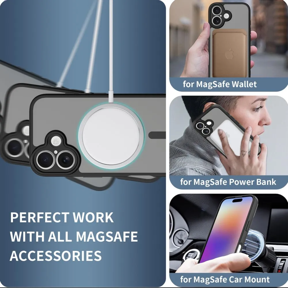 Apple iPhone 17 dėklas Juoda TECH-PROTECT BASICMAG MAGSAFE