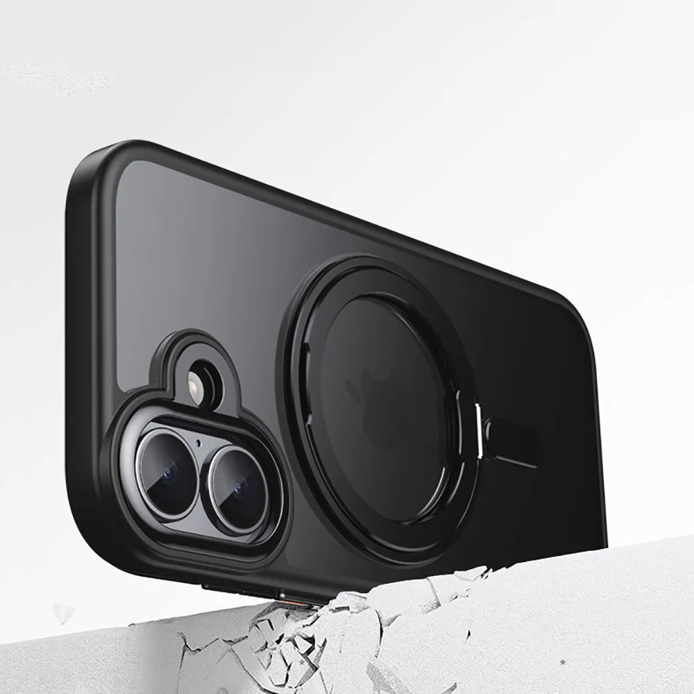 Apple iPhone 17 dėklas Juoda TECH-PROTECT MAGRING MAGSAFE