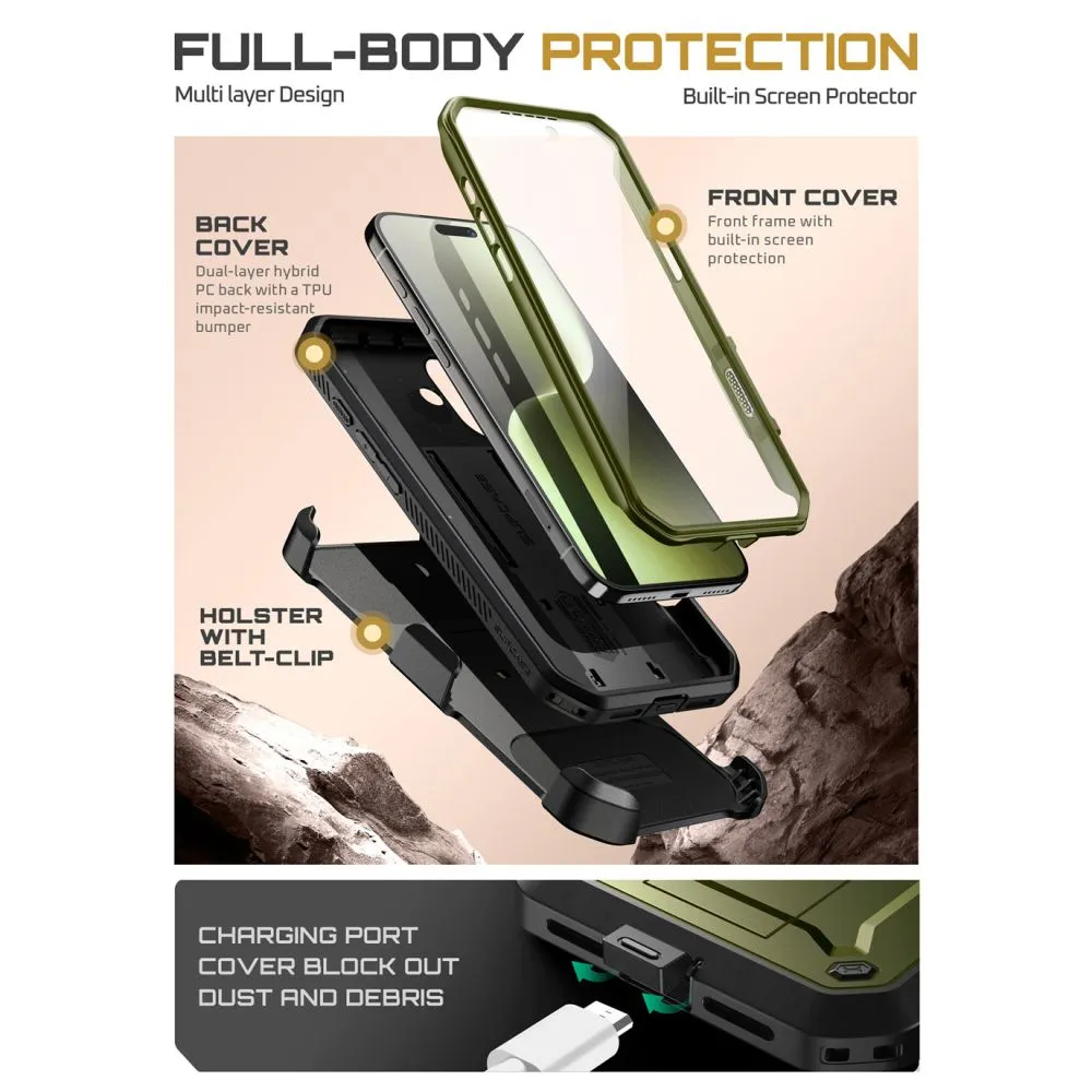 Apple iPhone 17 dėklas žalia SUPCASE UB PRO
