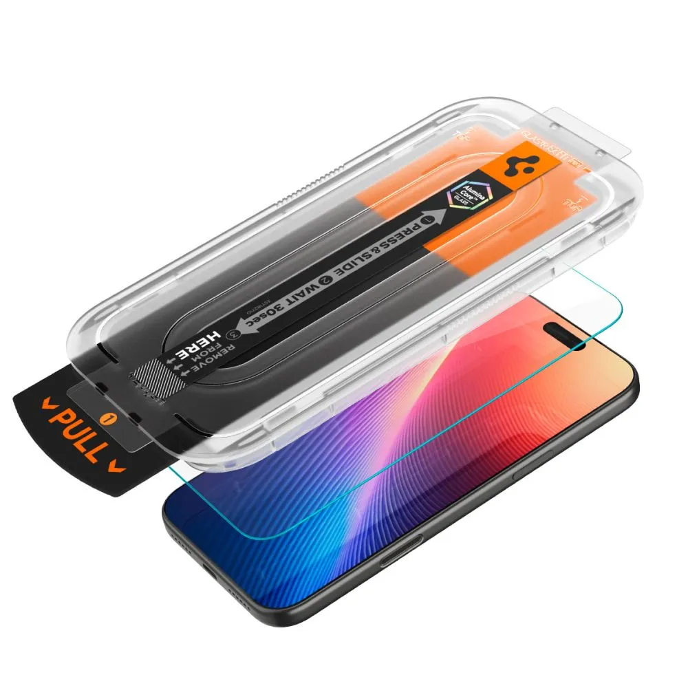 Apple iPhone 17 skärmskydd  SPIGEN GLAS.TR ”EZ FIT PRO”