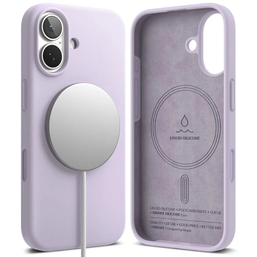 Apple iPhone 17 dėklas  RINGKE SILICONE MAGNETIC MAGSAFE