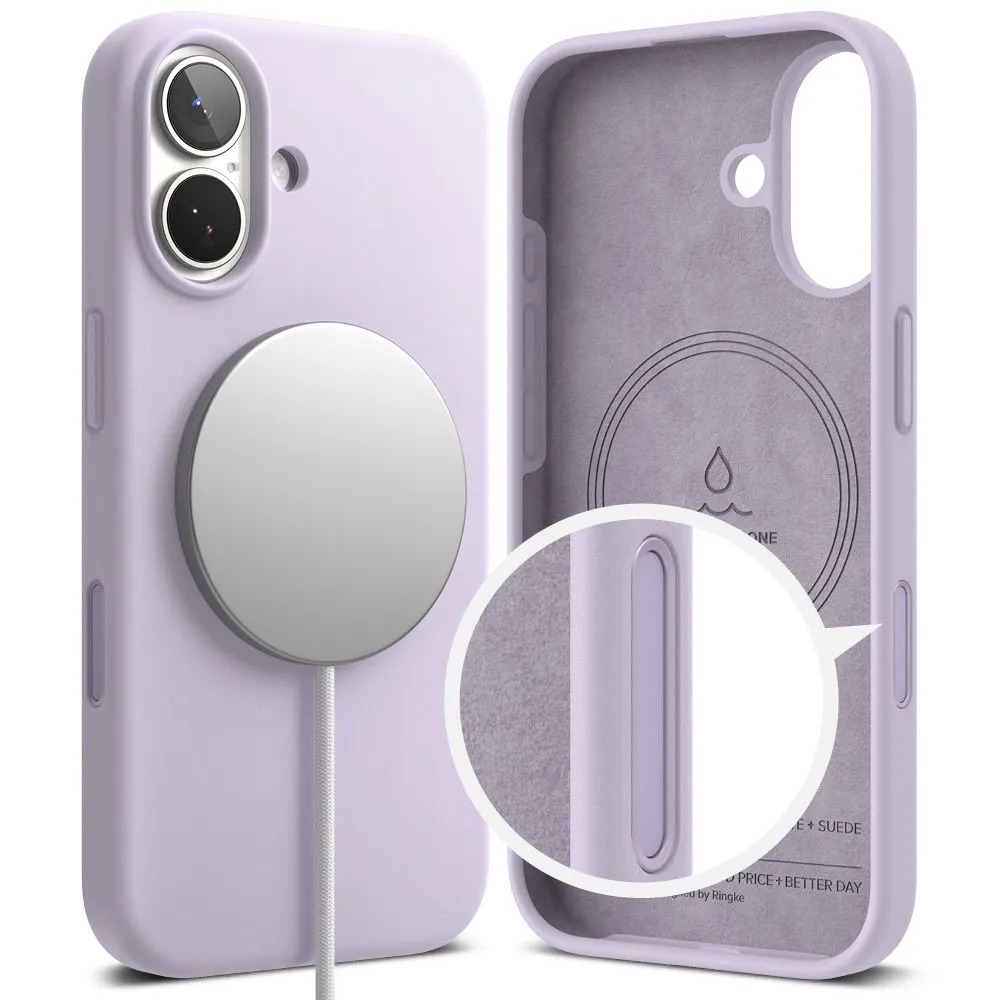Apple iPhone 17 dėklas  RINGKE SILICONE MAGNETIC MAGSAFE