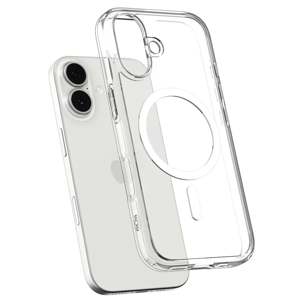Apple iPhone 17 dėklas skaidrus SPIGEN ULTRA HYBRID MAG MAGSAFE