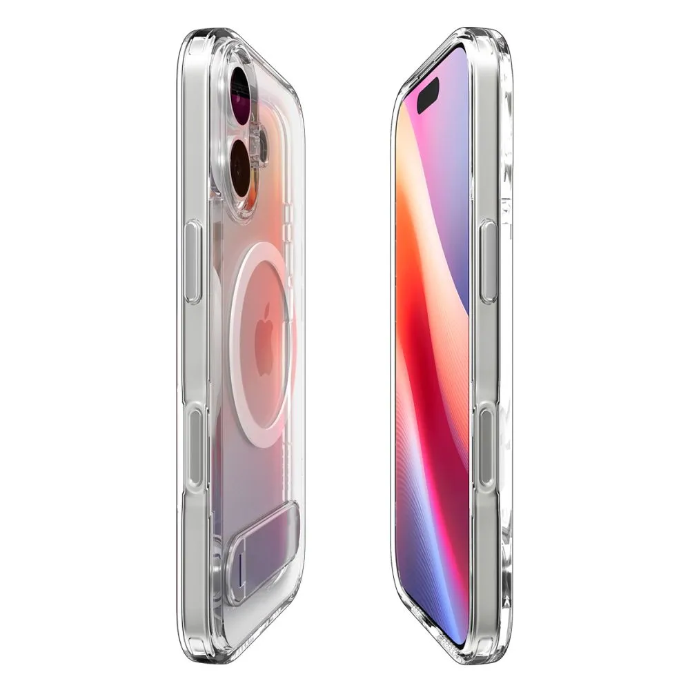 Apple iPhone 17 dėklas skaidrus SPIGEN ULTRA HYBRID ”S” MAG MAGSAFE