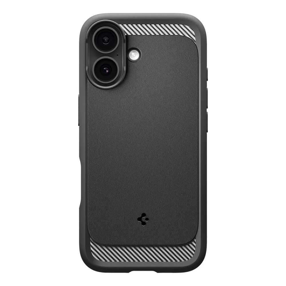 Apple iPhone 17 dėklas Juoda SPIGEN RUGGED ARMOR MAG MAGSAFE