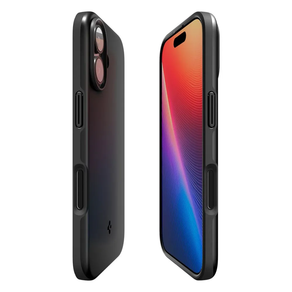 Apple iPhone 17 dėklas Juoda SPIGEN THIN FIT MAG MAGSAFE